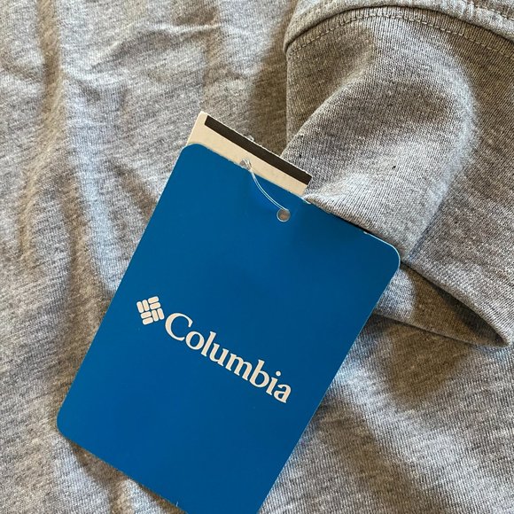 Columbia Men's Small, Fundamentals Graphic Long Sleeve t-shirt, grey heather NWT - Picture 9 of 9